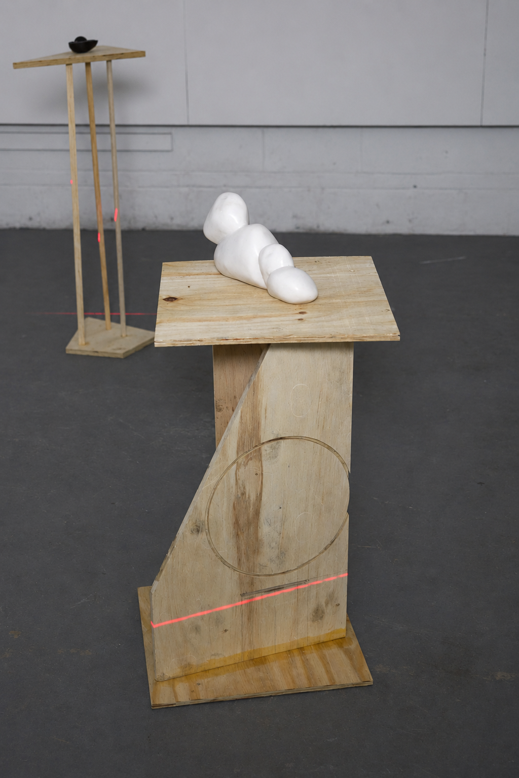 Little Baby under a Pine alternate installation view